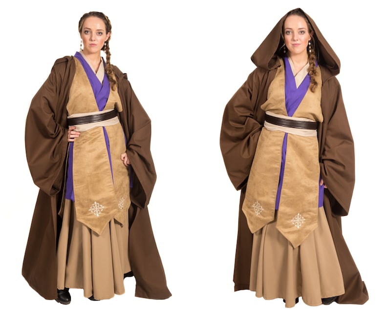Adult Jedi Cosplay Costume Set