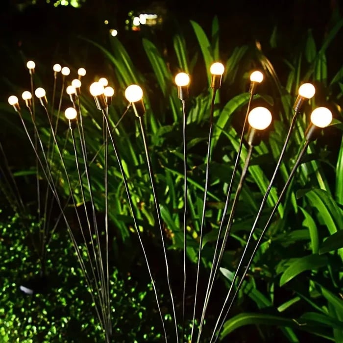 🔥LAST DAY 70% OFF🔥 IP65 Waterproof Solar Powered Firefly Garden Light