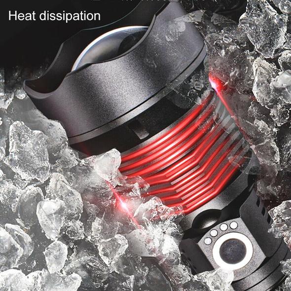 Waterproof Navy Dedicated  High Lumens Super Bright Flashlight