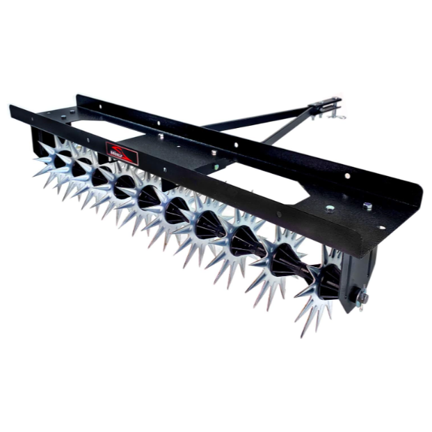 Brinly Tow Behind Spike Aerator with Double Tow Bar 40