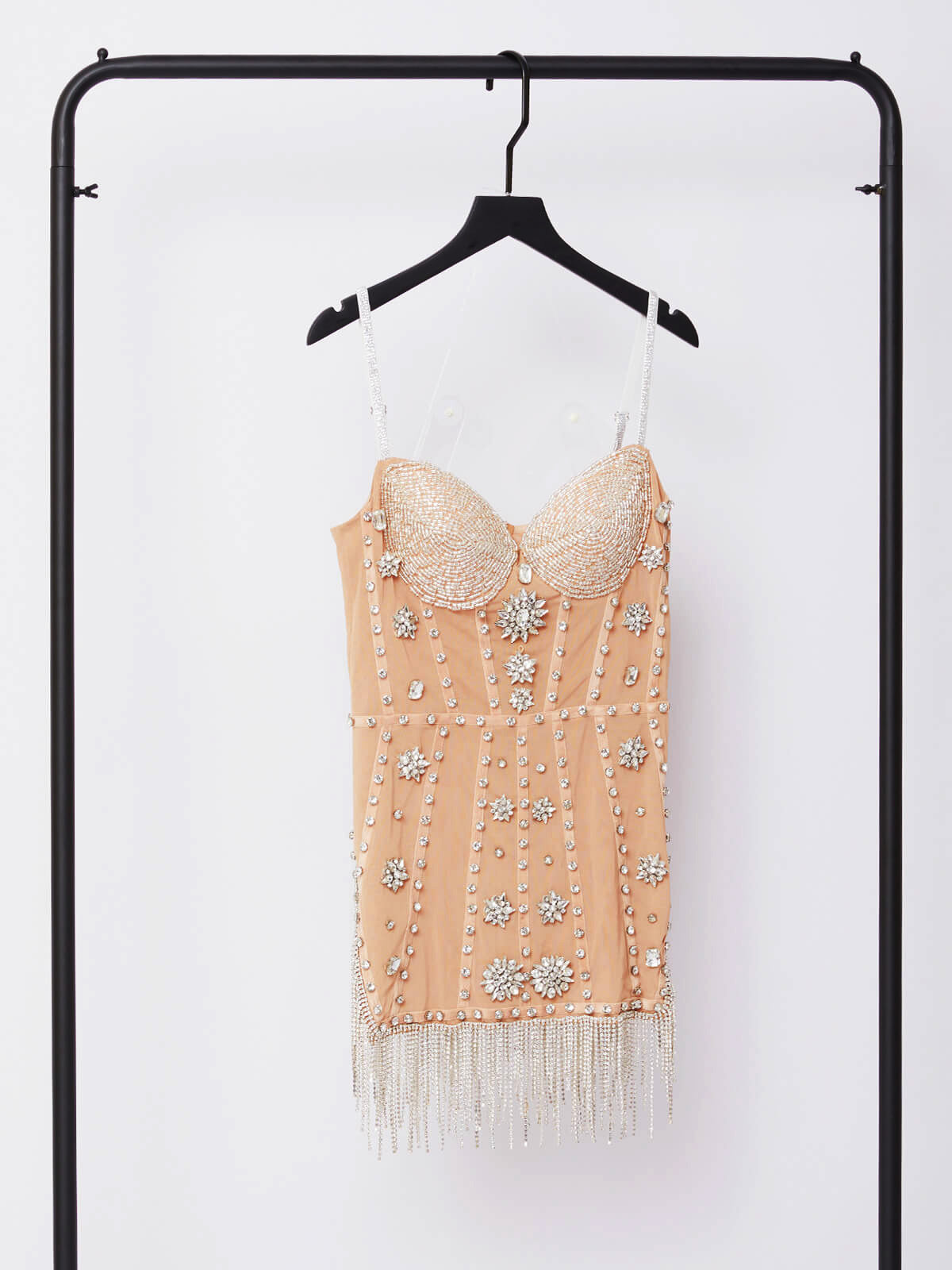 Arlette Embellished Mini Dress