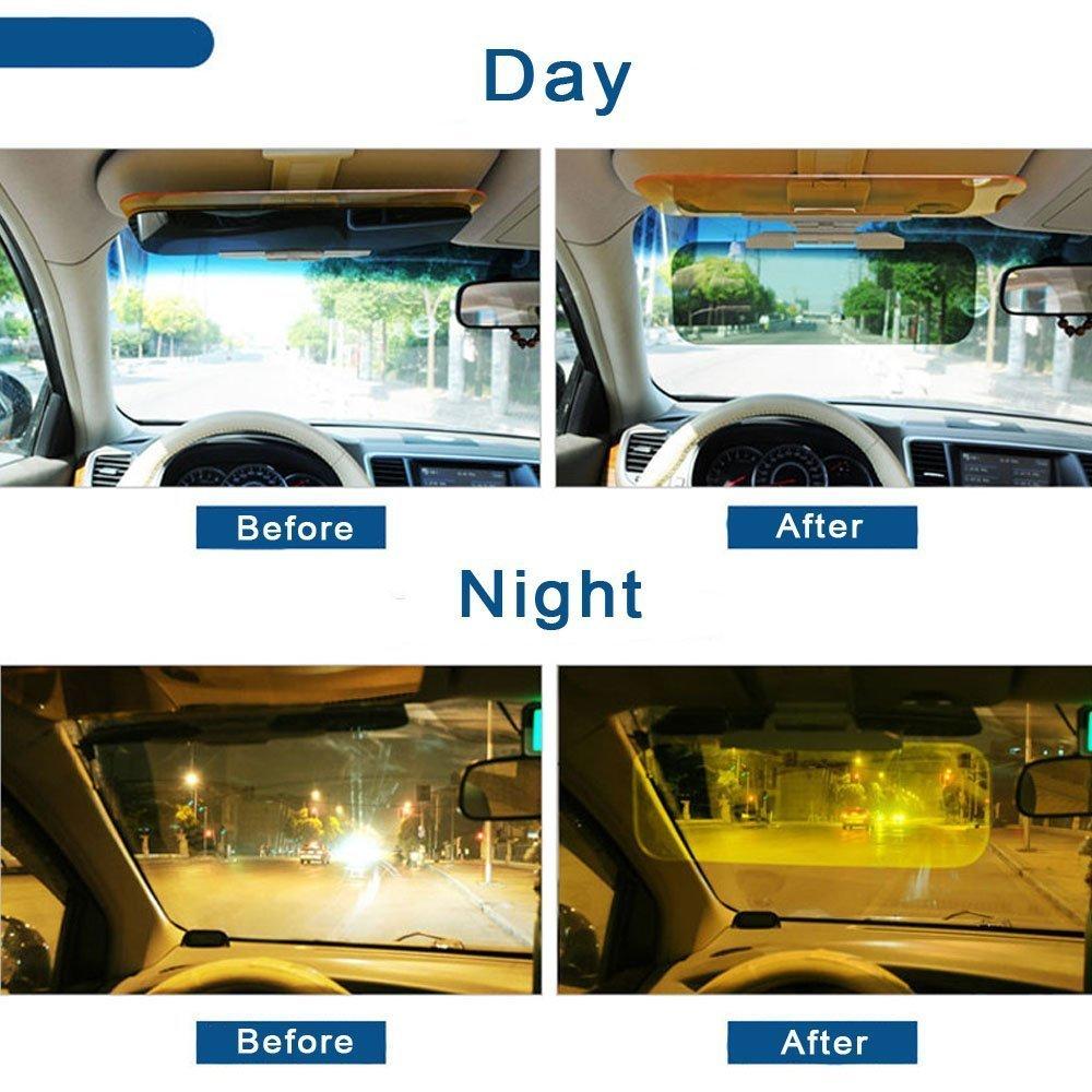 [Last day flash sale💥60% OFF]  2 in 1 Car Sun Visor - Day and Night Anti-Glare & Anti UV HD Automobile Windshield Visor