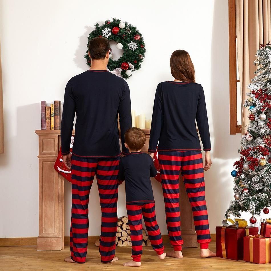 ' Happy Holiday ' Christmas Family Matching Pajamas Set