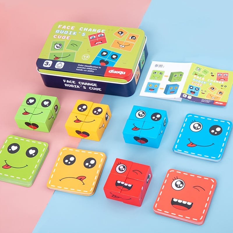 🔥Last Day 50% OFF🛎 Face-Changing Magic Cube Building Blocks