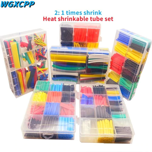 Boxed Heat Shrink Tubing 2:1 Electronic DIY Kit wire Connection Tool Accessories Data Line Protection Cable
