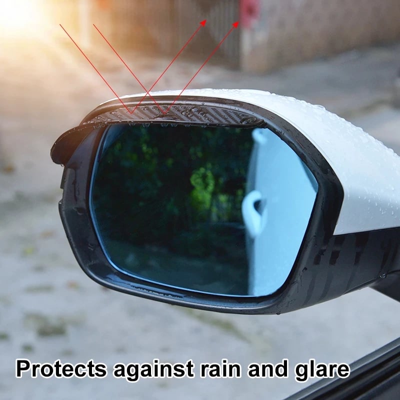 2pcs Car Rear View Mirror Rain Eyebrow Visor🔥48% OFF🔥