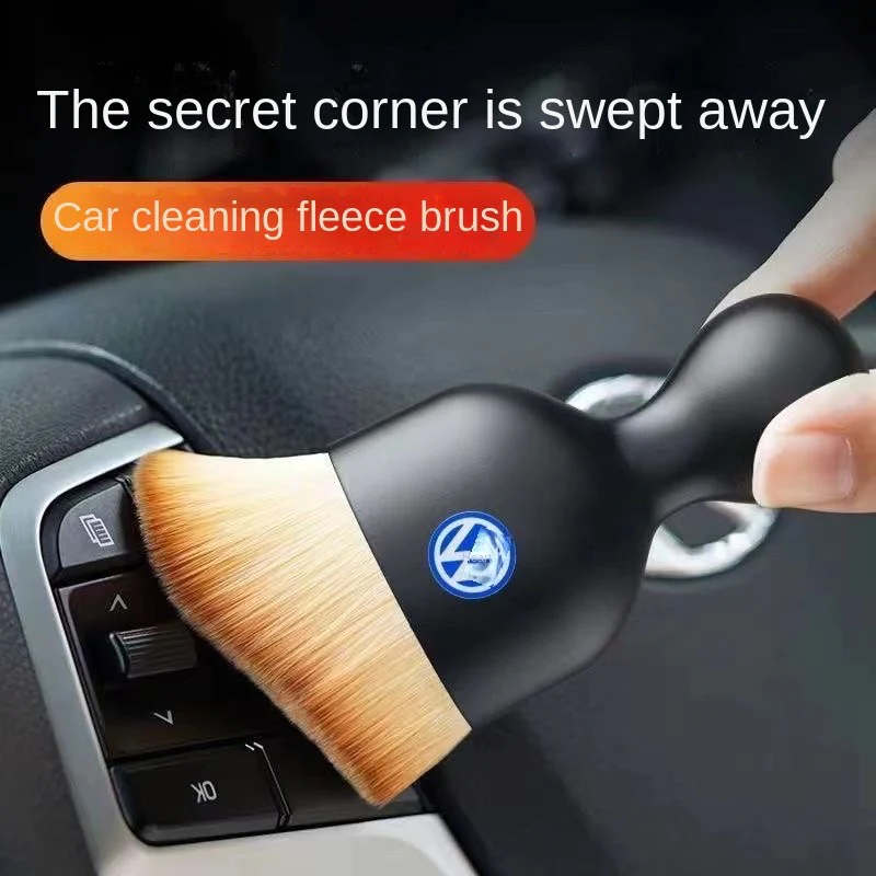 4Pcs Car logo cleaning brushes