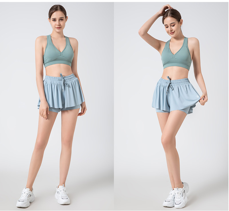(New In) High-waisted Breathable Sports Skirt