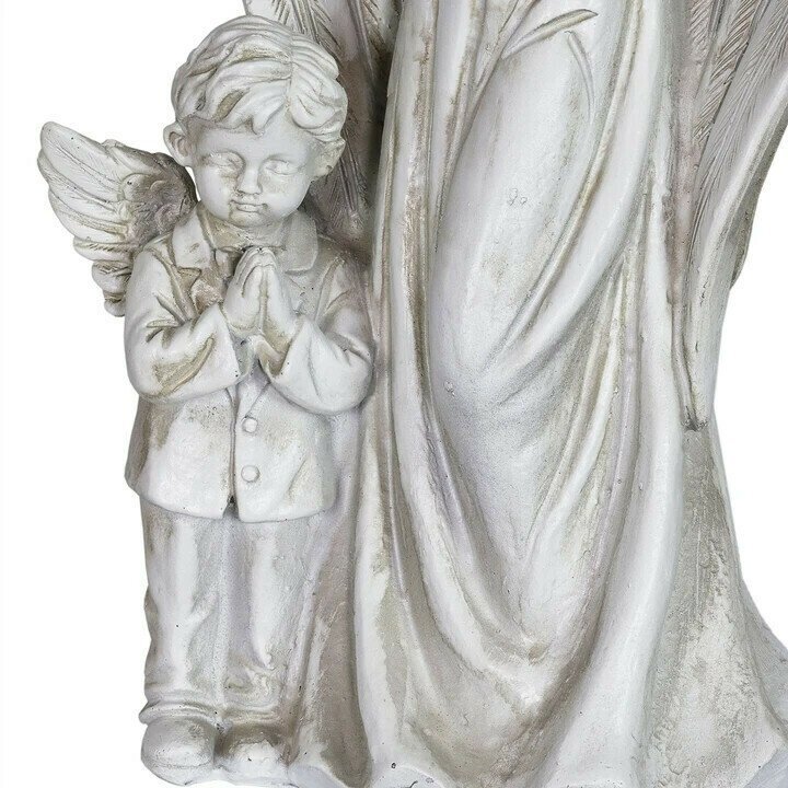 Angel and Little Angel Resin Garden Statue
