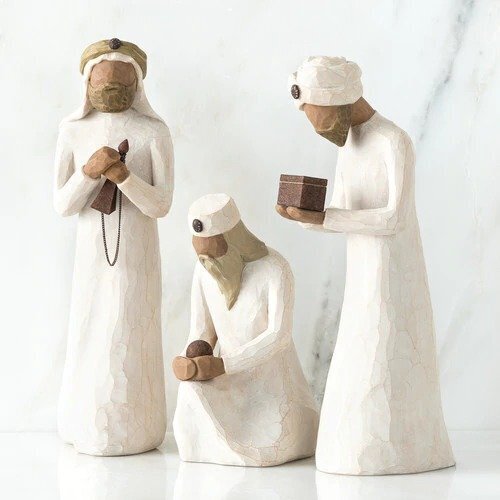 Three Wise Men Nativity Figurines