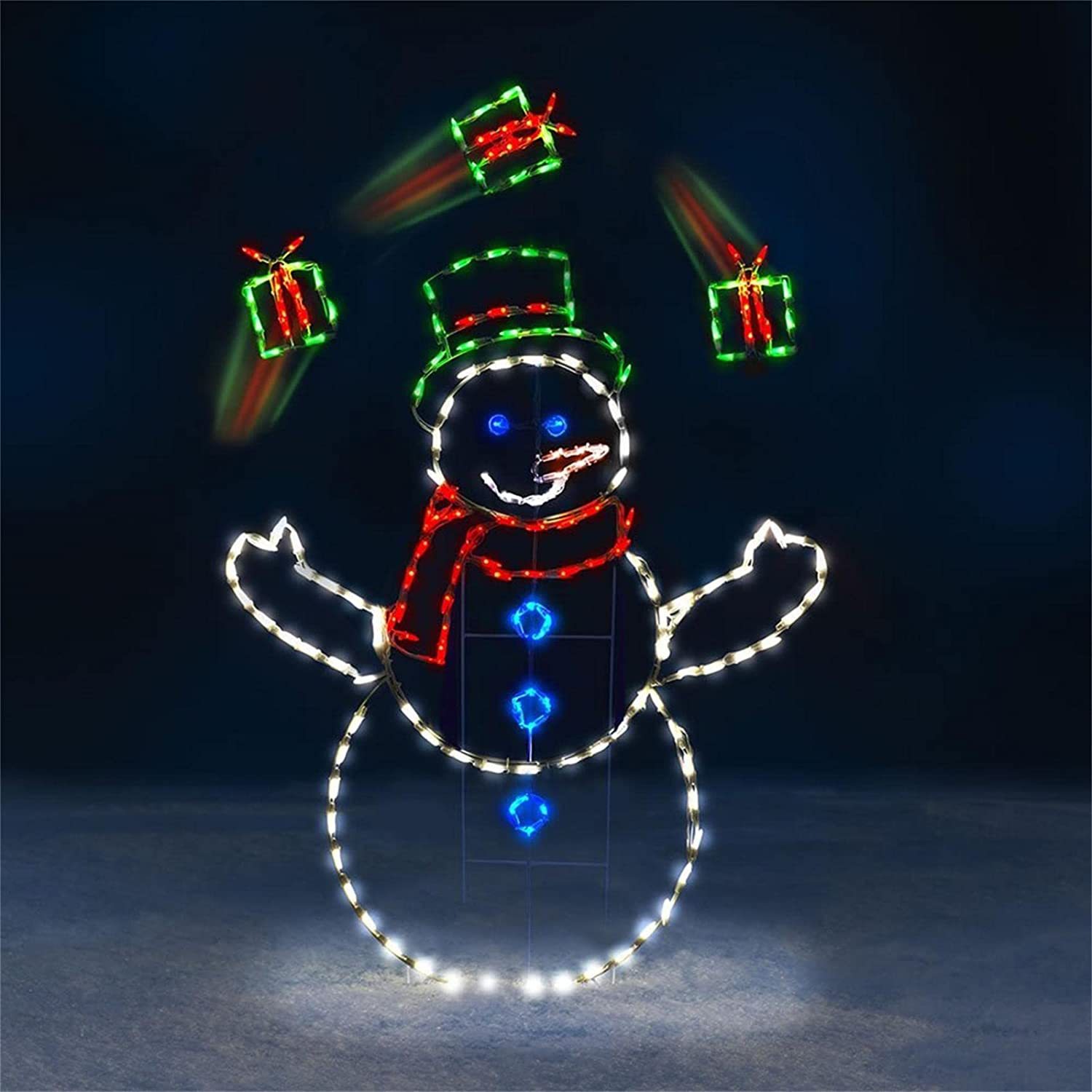 (🌲Early Christmas Sale- SAVE 50% OFF)The Playful Animated Snowball Light-BUY 2 GET 10% OFF & FREE SHIPPING