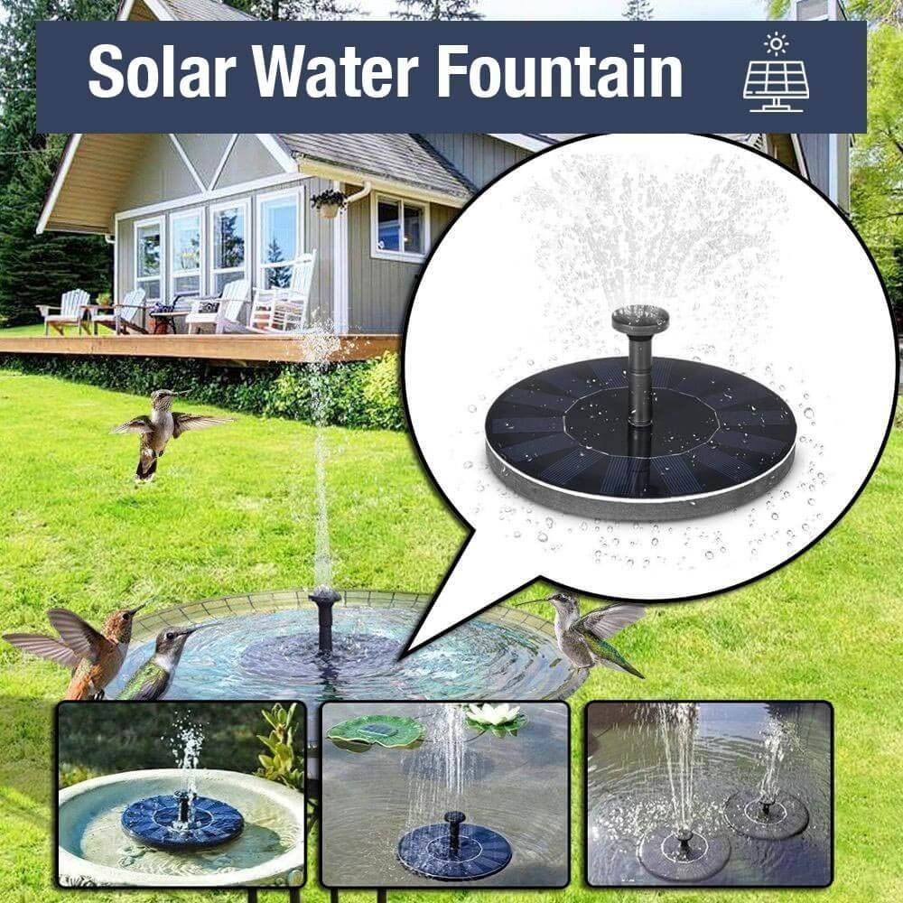 ❤️Hot Sale 80%OFF🎉Hummingbird Feeder - Solar Powered Fountain Pump