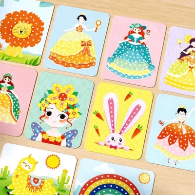 Creative Puzzle Puncture Painting（1 SET-10*Fabric Art Boards🔥）