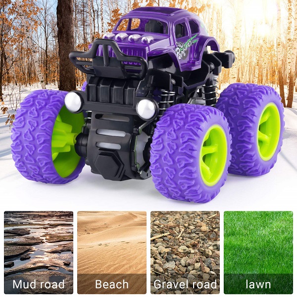 🔥Last Day - 40% OFF🔥 Friction Powered Push and Go Toy Cars, Inertia  Stunt Toy Vehicles
