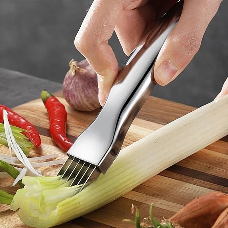 STAINLESS STEEL CHOPPED GREEN ONION KNIFE