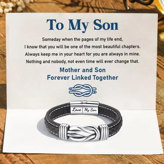 Last Day 45% OFF-“Mother and Son Forever Linked Together