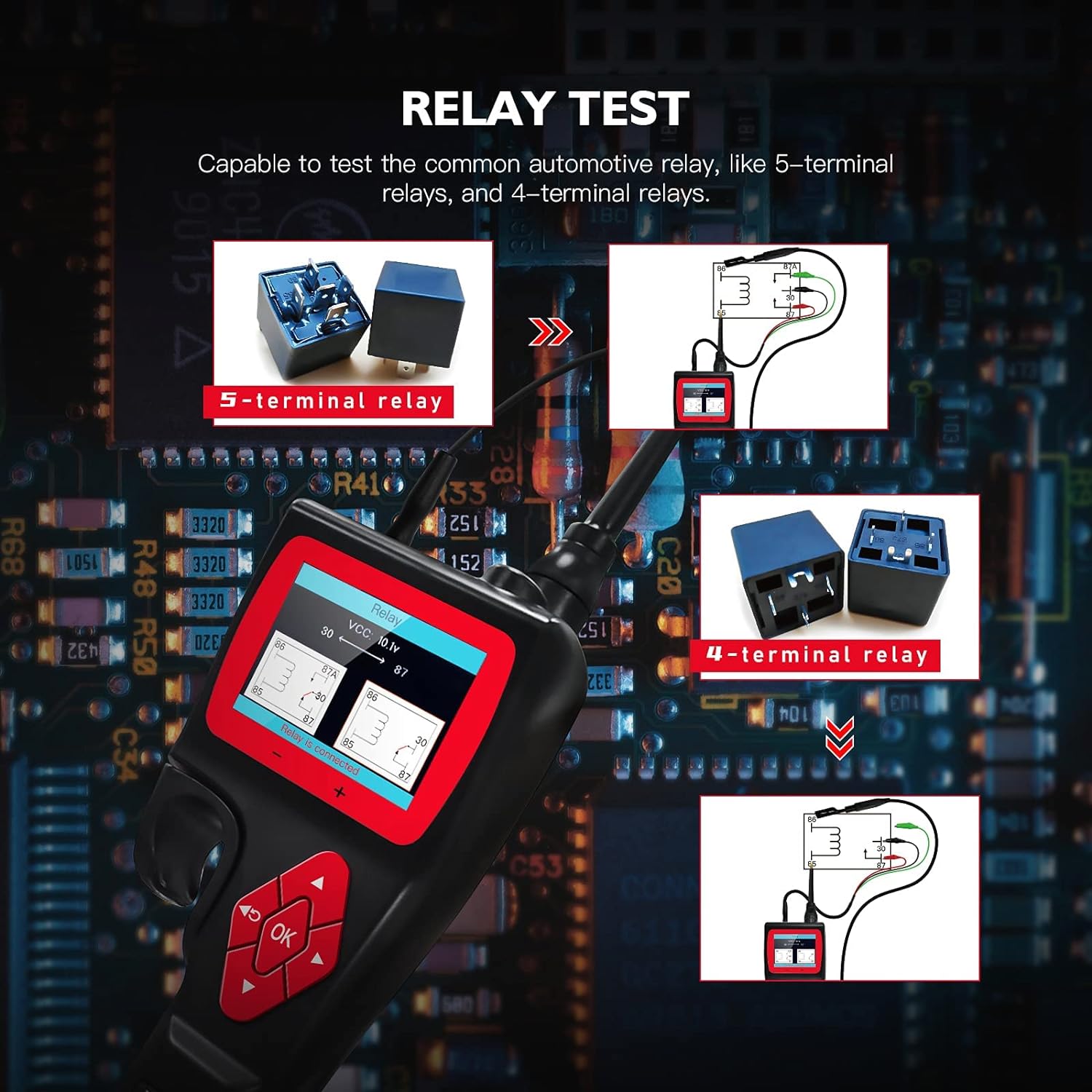 TopDiag Power Circuit Probe Kit Automotive Circuit Tester