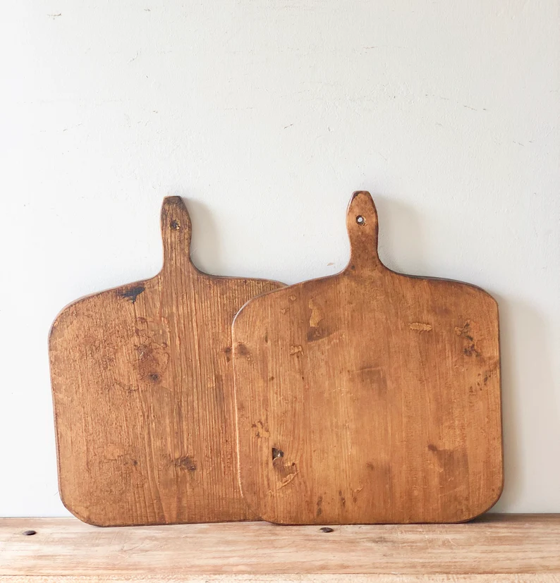 Vintage from before 2000, Square, French Reclaimed Bread Board