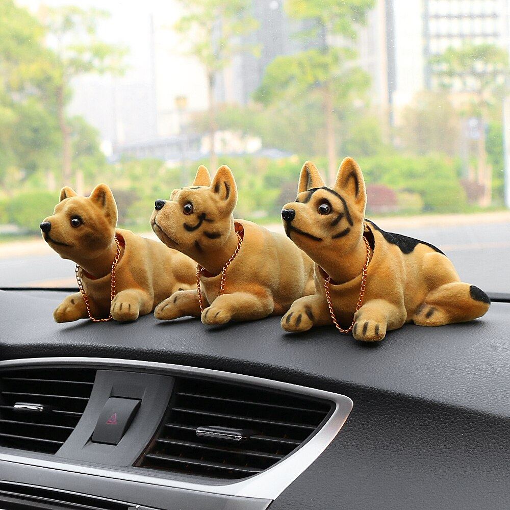 (🎄CHRISTMAS SALE NOW-50% OFF) Car Ornaments Shaking Head Dog-BUY 3 FREE SHIPPING