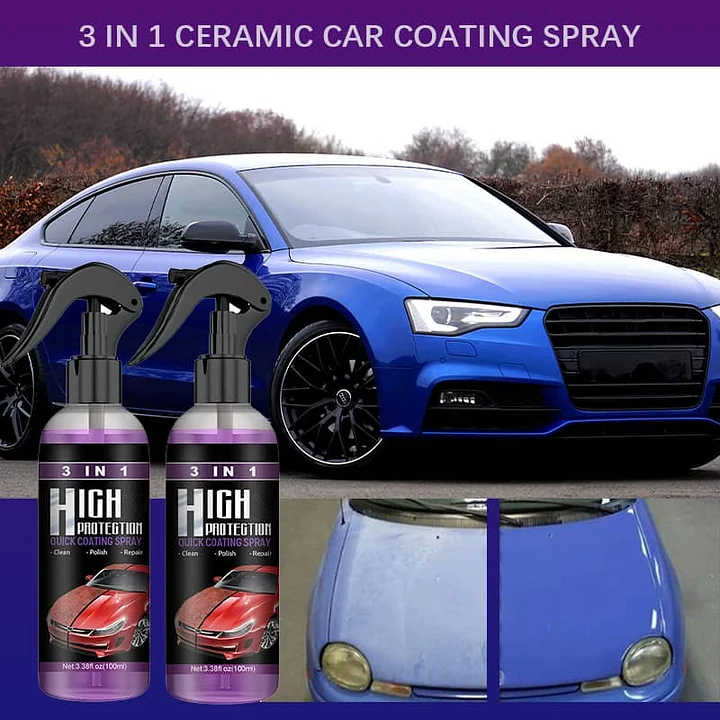 🎁Last Day 49% OFF🎁-3 in 1 Ceramic Car Coating Spray