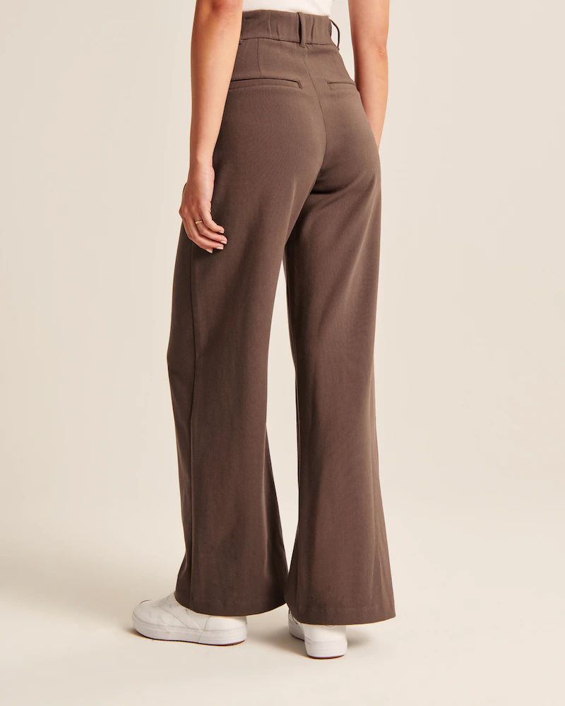 Icy Lightweight Tailored Wide Leg Pants (Buy 2 Free Shipping)
