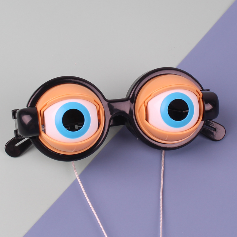 Crazy Eyes Funny Party Glasses