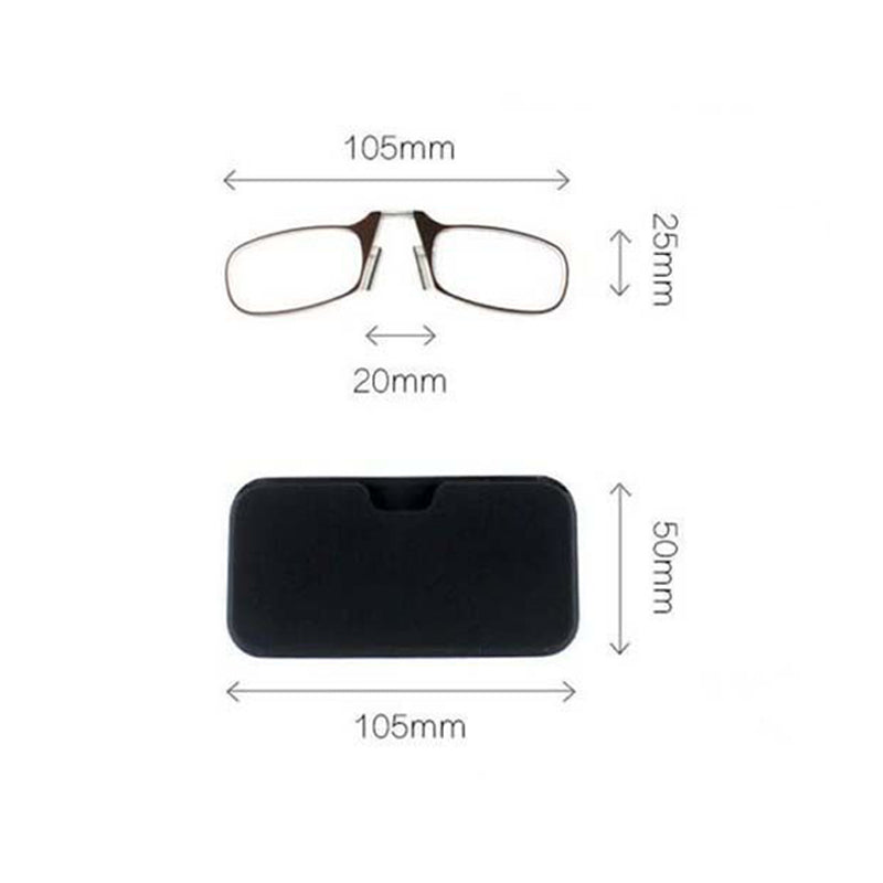 Unisex Legless Nose Clip Presbyopic Glasses Mini Portable（Buy 2 Free Shipping）