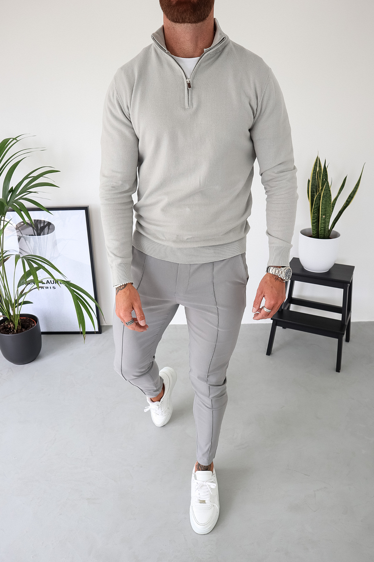 Egyptian Cotton 1/4 Zip Top