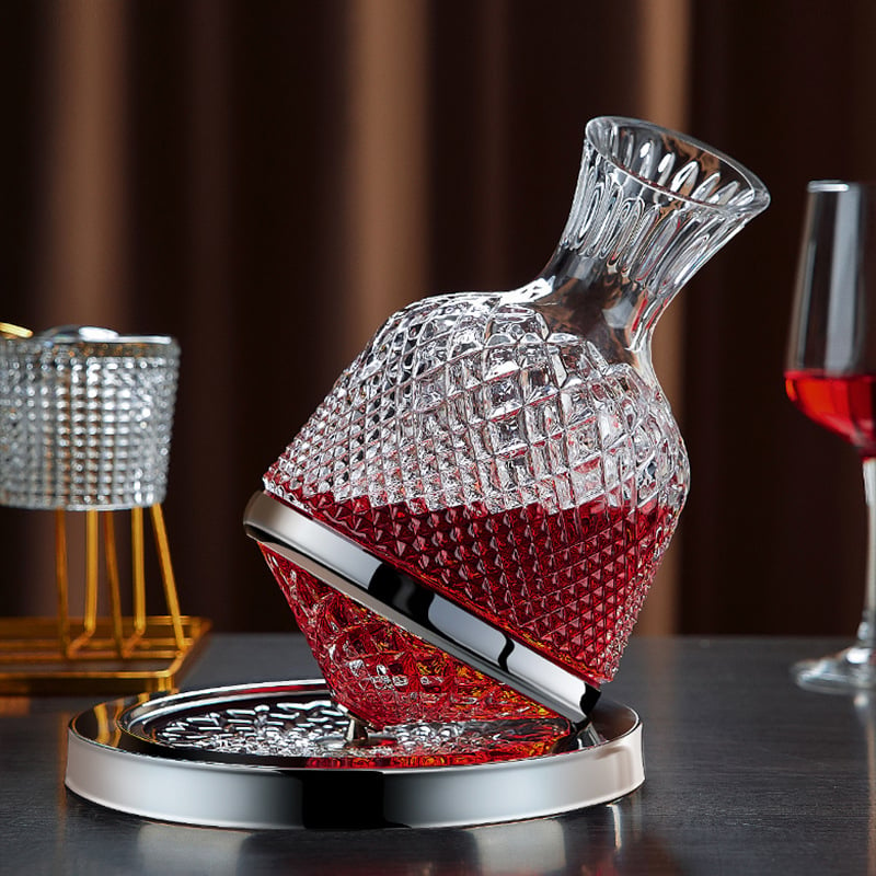 🌲Early Christmas Sale 50% OFF - 【Tiktok Hot Sale】🔥2023 New Spinning top wine decanter--🔥FREE SHIPPING🔥