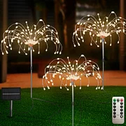 Last Day Promotion – SAVE 70% – Waterproof Solar Garden Fireworks Lamp