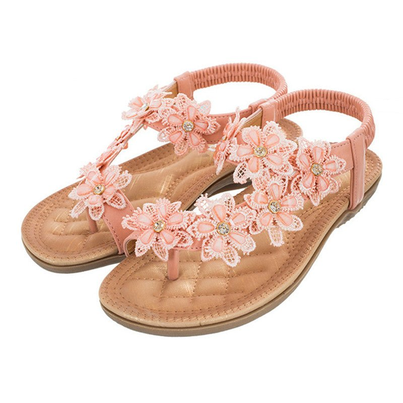 Bohemian Style Vintage Classic Floral Sandals