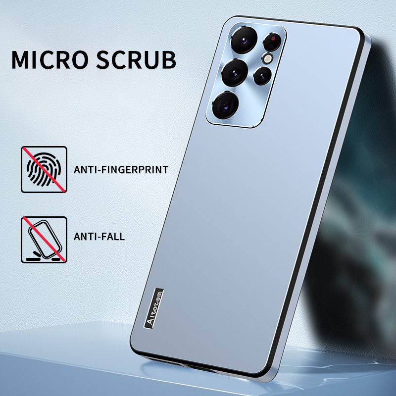 New Frosted Metal Lens Case Cover For Samsung