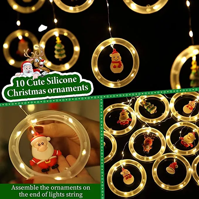 🔥HOT SALE🔥 Christmas Decor Ring Lights🎄🌟