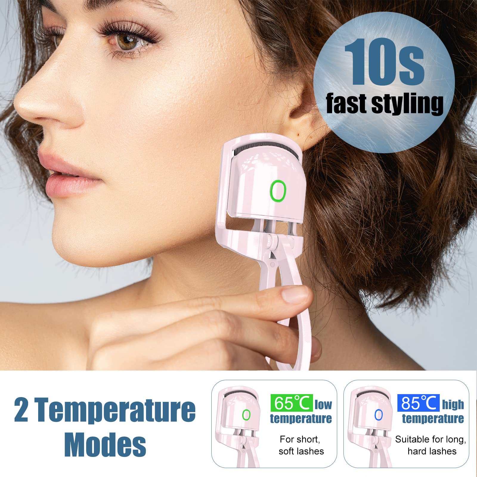 (New In-40%OFF) Electric Heated Eyelash Curler