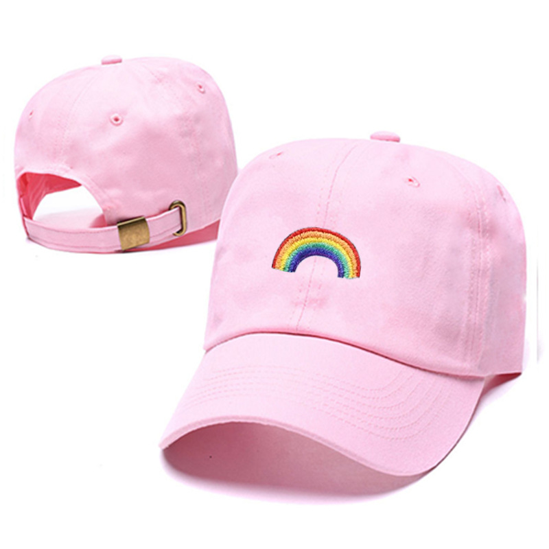 Rainbow Pride LGBT Embroidered Baseball Cap