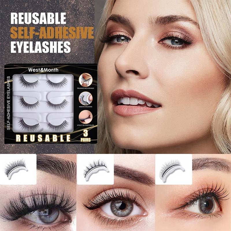 🔥Last Day Only $9.99🔥Reusable Self Adhesive Eyelashes