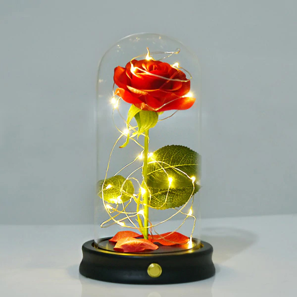 Artificial Forever Rose-Red