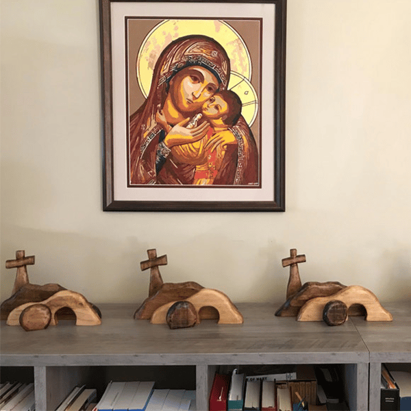 The empty tomb Easter Scene and Cross🔥Easter Hot Sale