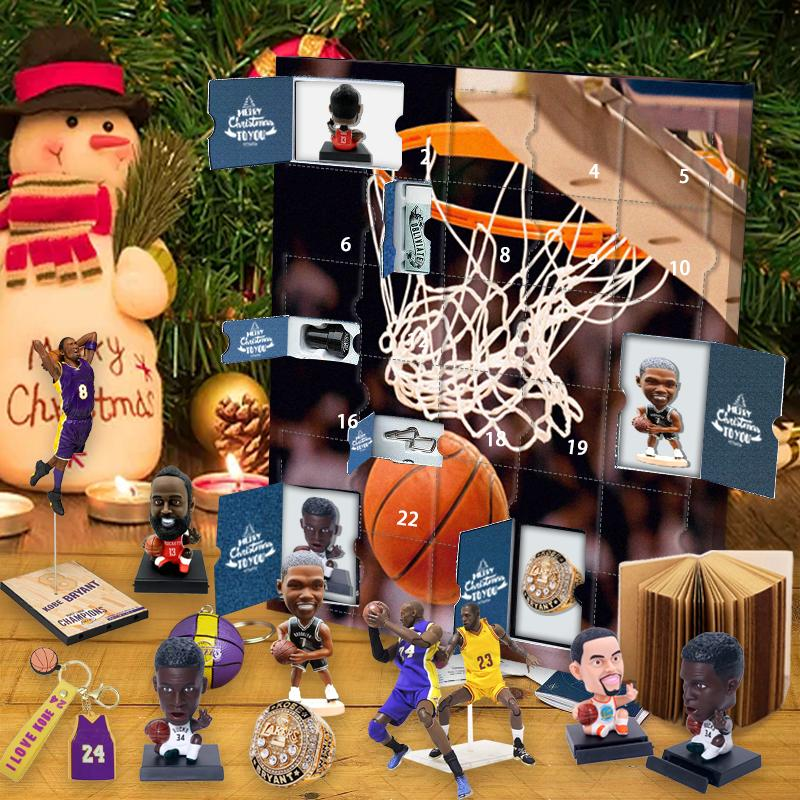 2023 Christmas Basketball Fan Advent Calendar Cikila·High Quality