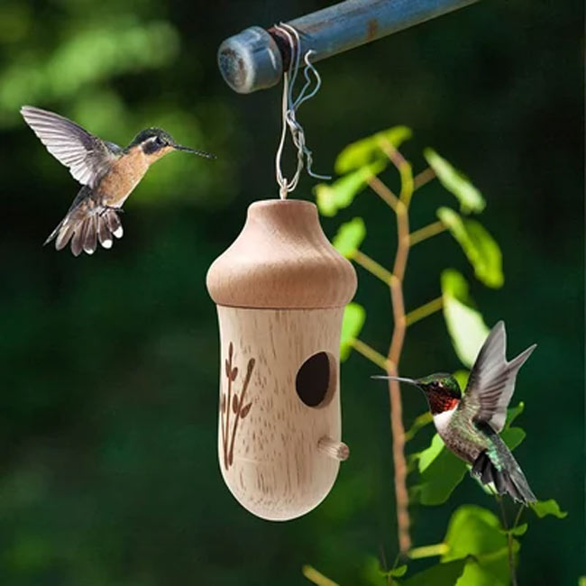 Last Day Sale 50% OFF💕Wooden Hummingbird House-Gift for Nature Lovers
