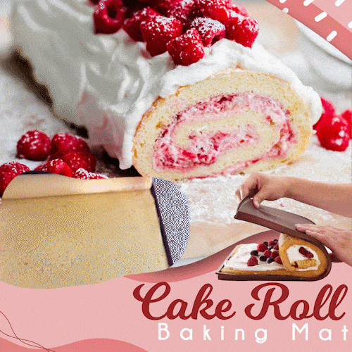 🔥Last Day Promotion - 50% OFF🔥 Non-sticky Roll Cake Mat - Buy 2 Get 15% Off