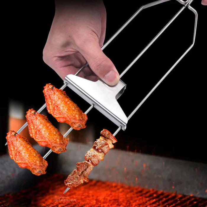 (🔥Last Day Promotion-SAVE 50% OFF) 3 Way Grill Skewers - GrillSavant-BUY 3 GET 2 FREE & FREE SHIPPING