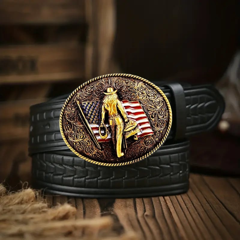 American Flag Belt With Knife (Free To Mix And Match)