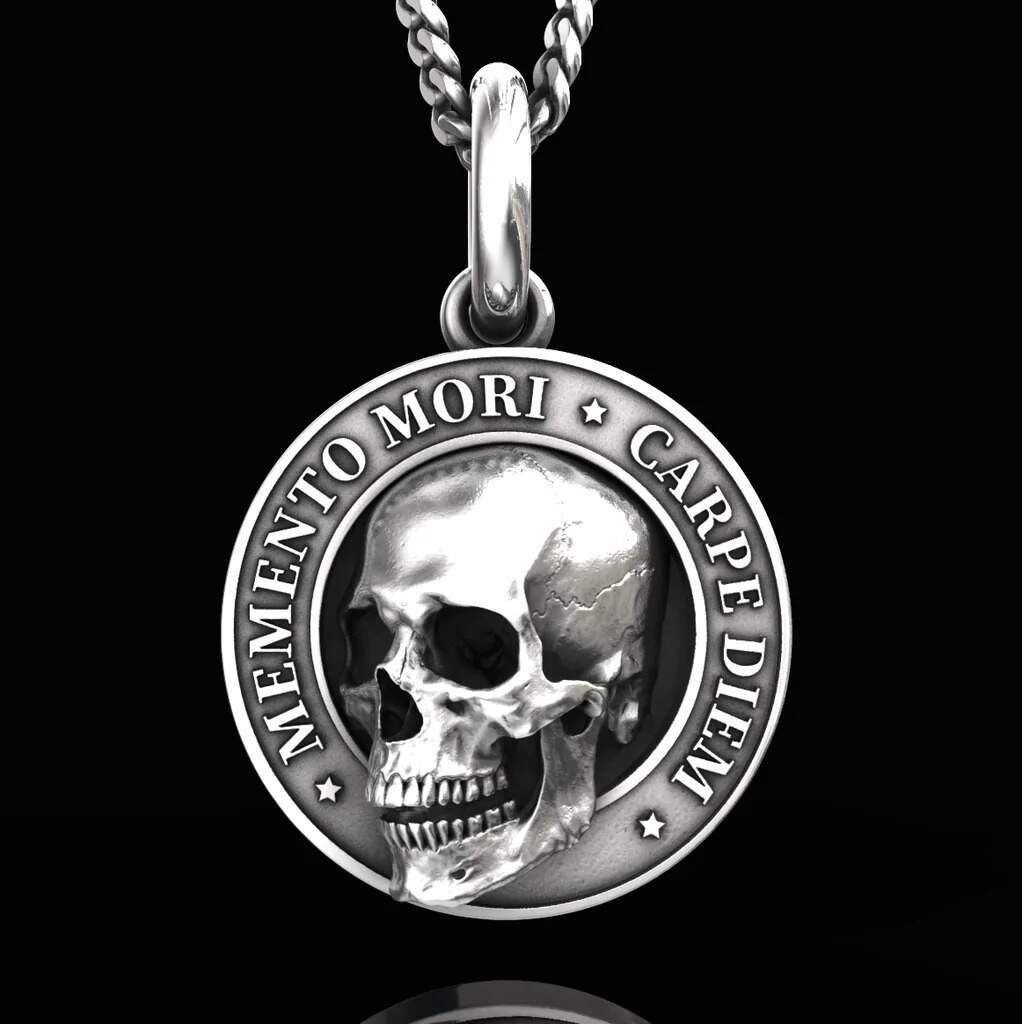 Skull Warning Necklace