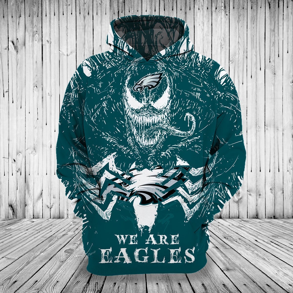EAGLES 3D HOODIE WE ARE EAG