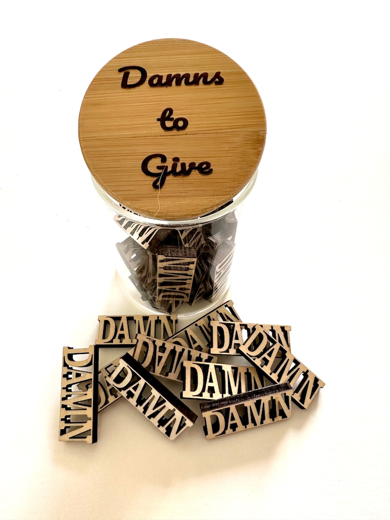Fucks and Shits and Damns to Give - Novelty Gift, White Elephant