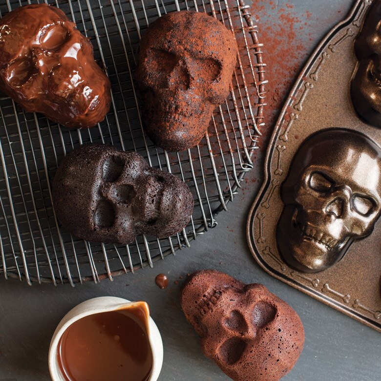 (👻2022 Early Halloween Sale-49% OFF)Haunted Skull Cakelet Pan