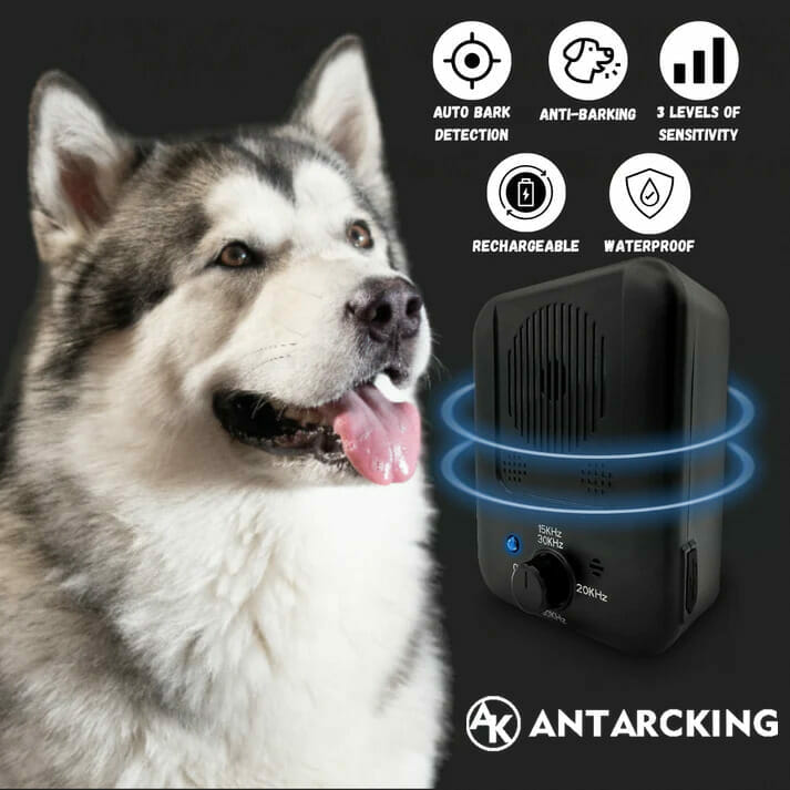 BARKPUP – ANTI-BARK DEVICE THAT TRAINS YOUR DOG NOT TO BARK