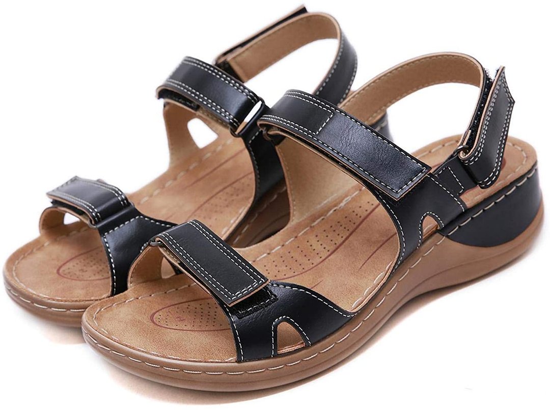 Sursell Women's Comfy Orthotic Sandals