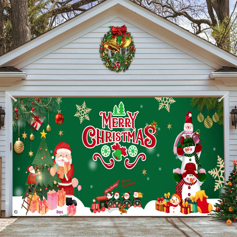 Last Day Sale 49% OFF - Christmas 2023 Garage Door Decoration